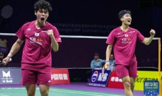 2019苏迪曼杯男双决赛